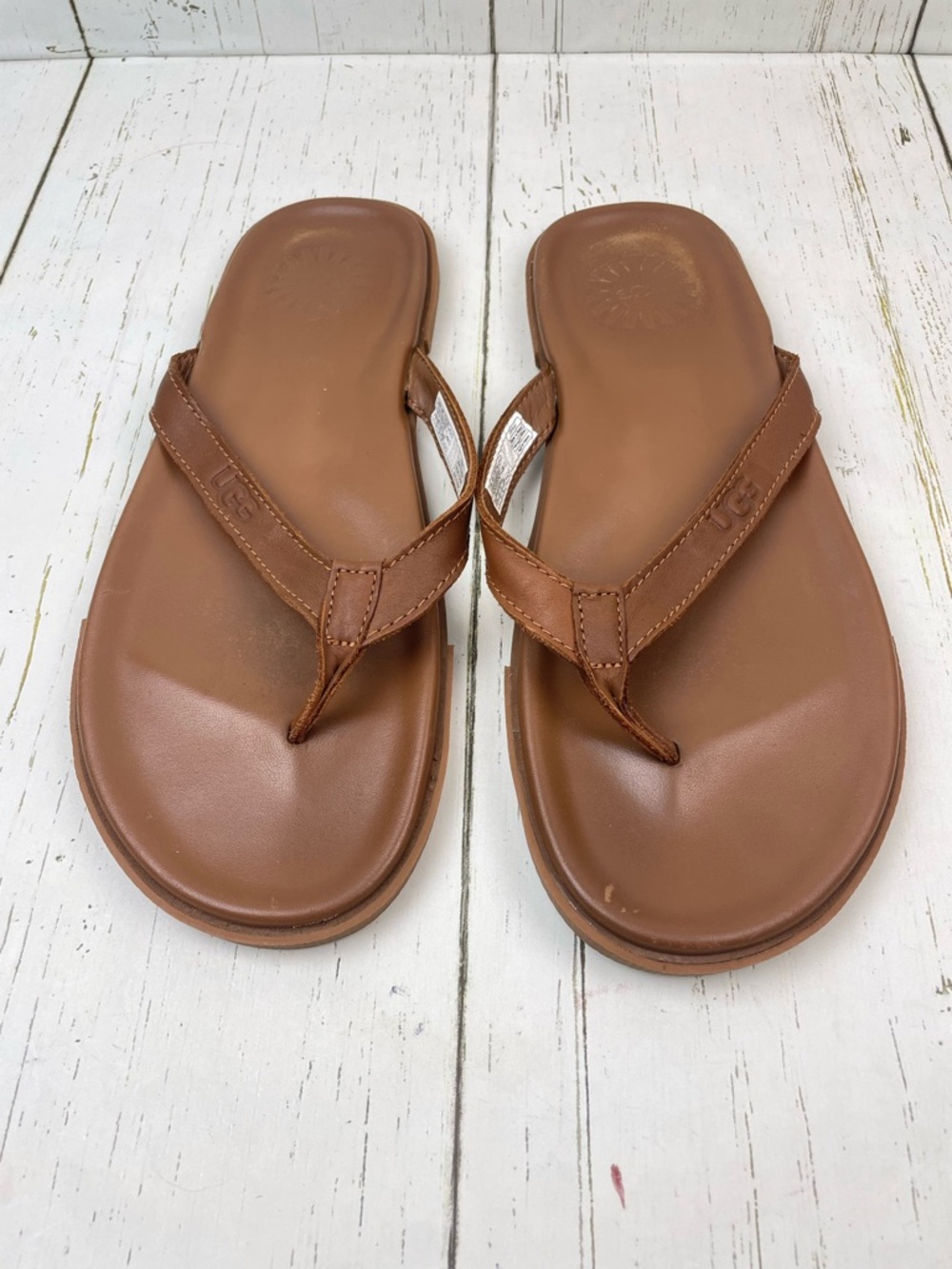 UGG Men’s Bennison ll Leather Sandals *Chestnut